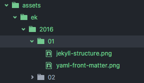 YAML front matter